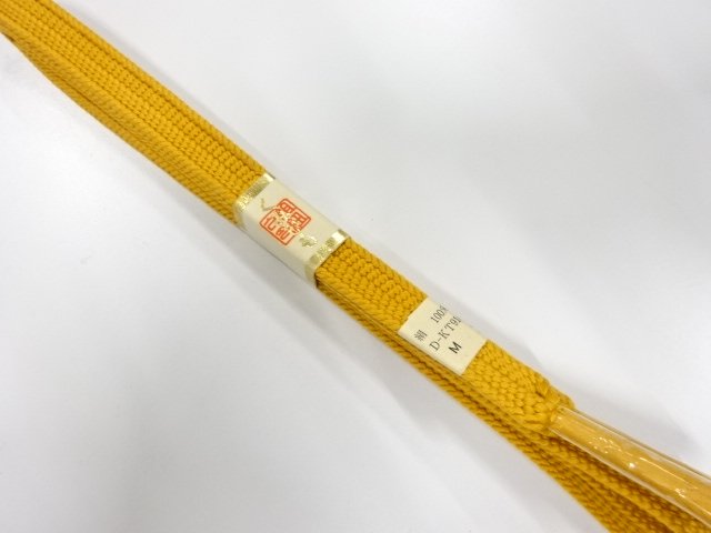 未使用品　正絹　手組帯締め